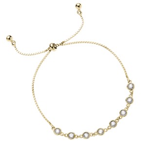 Bratara argint placata cu aur galben cu pietre DiAmanti Z2130BG_W-DIA (Argint 925‰ 2,5 g.) Bratara argint placata cu aur galben cu pietre DiAmanti Z2130BG_W-DIA (Argint 925‰ 2,5 g.)